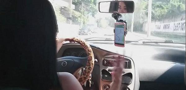  Bianca Aprontando Em Seu Uber No feriado Da Independência. Mais 34a1Em Xv Red !